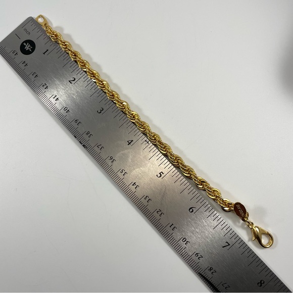 Park Lane Signed Vintage Twist Gold Plated Bracelet Stunning Classic - Picture 5 of 6